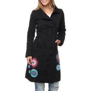 Trench Coach Desigual Elisabeth - Preto