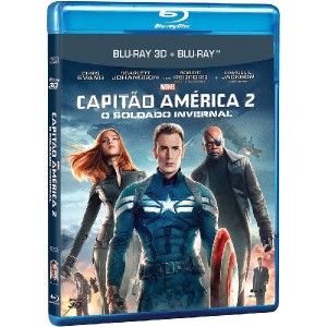 Blu-ray + Blu-ray 3D - Capitão América: O Soldado Invernal*