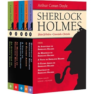 Livro - Box Sherlock Holmes (5 Volumes)