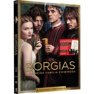 DVD Os Borgias - 2ª Temporada (4 Discos): Edição Exclusiva com Pôster da Árvore Genealógica de Os Bórgias + 4 Cards