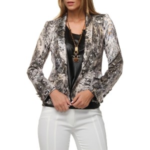 Blazer Silk Ellus Washed Touch - Off White