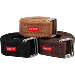 Kit com 3 Cintos Levi' s Básicos - Tamanho Único