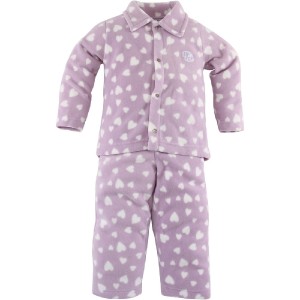 Pijama Longo 2 Pecas Tip Top Coração - Lilás