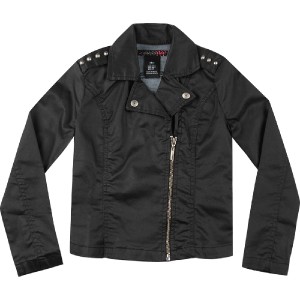 Jaqueta Jeans Colcci Resinada - Preto