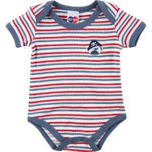 Body Listrada Tip Top Urso Pirata - Azul